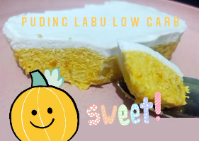 Pudding labu low carb ala amalia marini