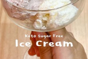 Ice Cream (Keto Sugar Free) Ala Intan